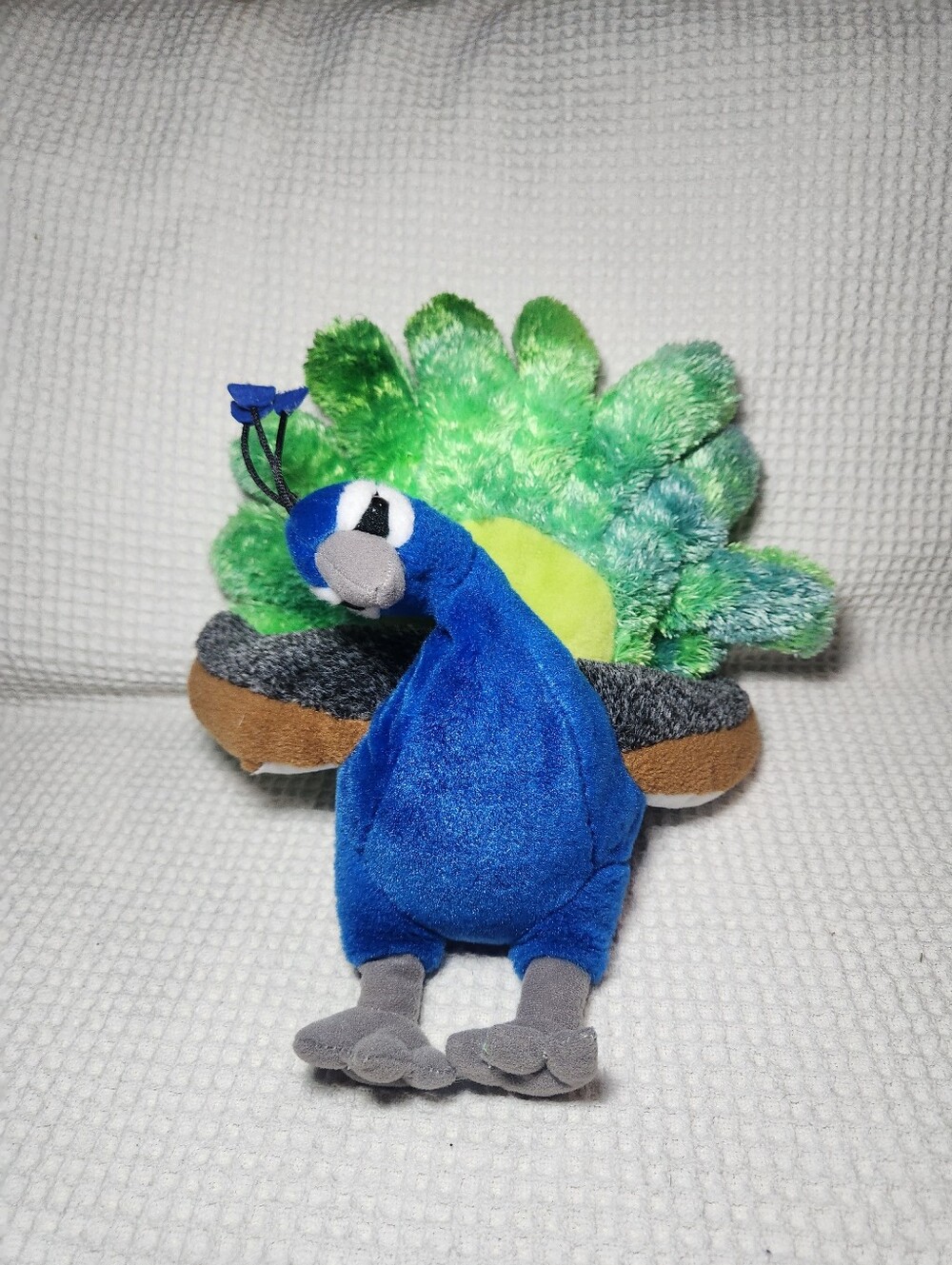Wild Republic peacock plush stuffed animal